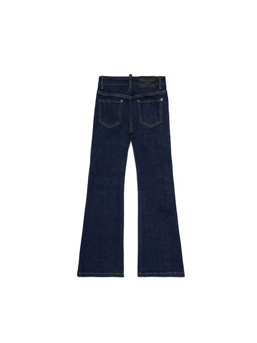 Pantalone, bambina, logato. DSQUARED2 | DQ2633 D0AAMDQ01